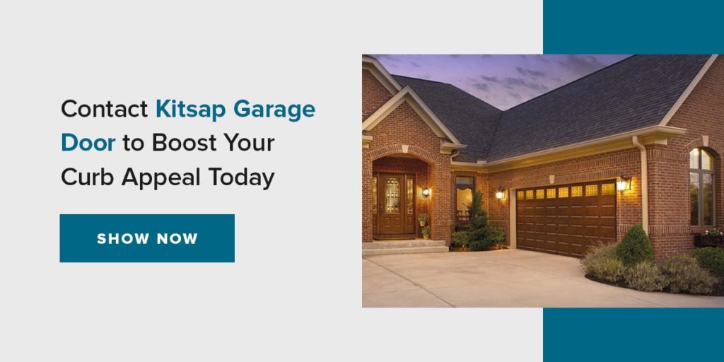 Contact Kitsap Garage Door to Boost Your Curb Appeal Today